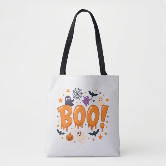 Spooky Halloween Tote Bag | Fun Trick oder Treat D Tasche (Vorderseite)