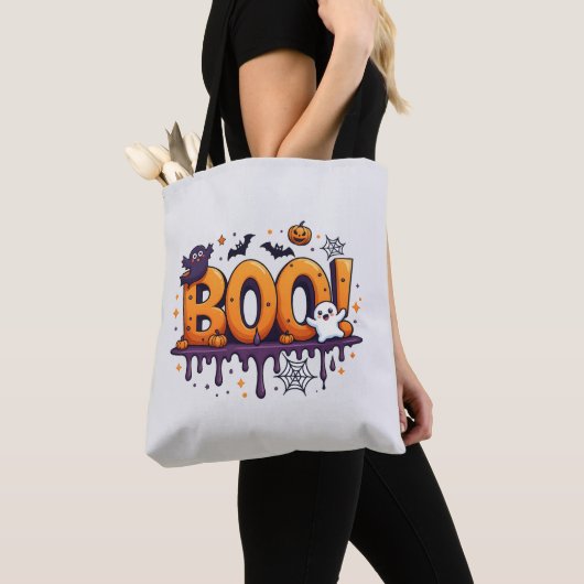 Spooky Halloween Tote Bag | Fun Trick oder Treat D Tasche (Von Nahem)