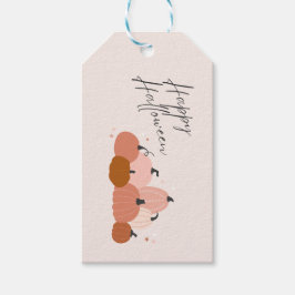 Spooky Halloween Treat Label Geschenkanhänger