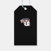 Spooky, Halloween, Trick oder Abstimmung, ich beko Geschenkanhänger (Vorderseite)