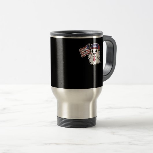 Spooky, Halloween, Trick oder Abstimmung, ich beko Reisebecher (VorderseiteRechts)