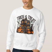 Spooky Halloween-Trick oder -Leckerei Sweatshirt (Vorderseite)