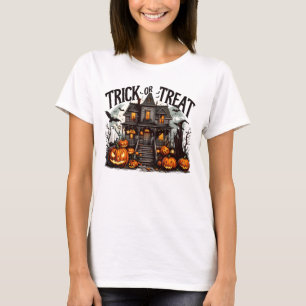 Spooky Halloween-Trick oder -Leckerei T-Shirt