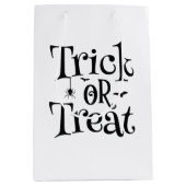Spooky Halloween Trick oder Treat Gift Bags - Perf Mittlere Geschenktüte (Vorderseite)