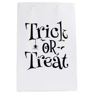 Spooky Halloween Trick oder Treat Gift Bags - Perf Mittlere Geschenktüte