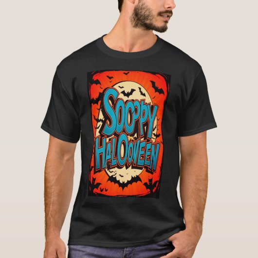 Spooky Halloween Tshirt (Vorderseite)