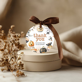 Spooky Halloween Vielen Dank Tag Geschenkanhänger