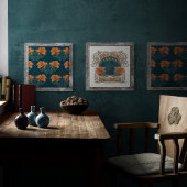 Spooky Halloween Whimsical Vintag Style Poster