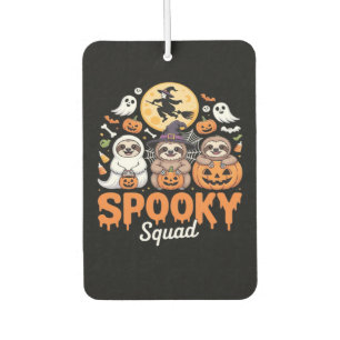 Spooky Halloween Witch Funny Horror Sloths Essenti Autolufterfrischer