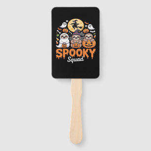 Spooky Halloween Witch Funny Horror Sloths Essenti Fächer