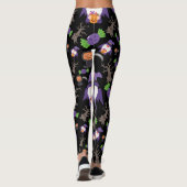 Spooky Halloween Witch Gnome Leggings (Rückseite)