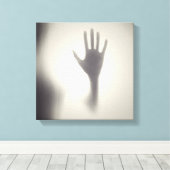 Spooky Hand Leinwanddruck (Insitu (Holzboden))