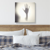 Spooky Hand Leinwanddruck (Insitu (Schlafzimmer))