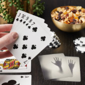 Spooky Hand Playing Cards Spielkarten (In Situ)