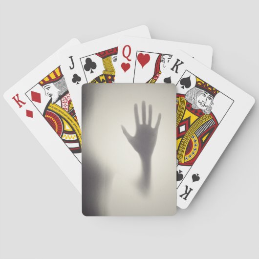 Spooky Hand Playing Cards Spielkarten (Rückseite)
