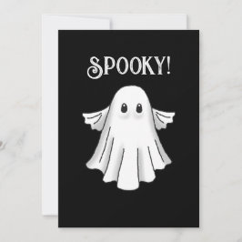 Spooky Happy Halloween Card Einladung