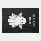 Spooky Happy Halloween Geschirrtuch (Horizontal)