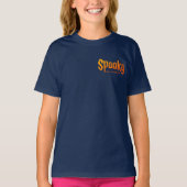 Spooky Happy Halloween Kostüm für Mädchen T - Shir T-Shirt (Vorderseite)