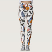 Spooky Happy Halloween-Kostüm Leggings (Vorderseite)