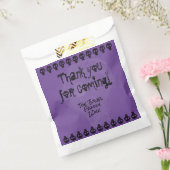 Spooky Happy Halloween Lettering | Lila/schwarz Geschenktütchen (Versiegelt)