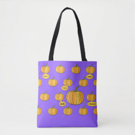 Spooky Happy Halloween Pumpkin Patch Tasche