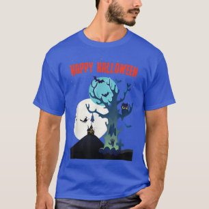 Spooky Happy Halloween Spuk House T-Shirt