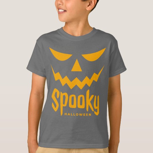 Spooky Happy Halloween T - Shirt (Vorderseite)