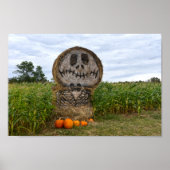 Spooky Hay Bale Poster (Vorne)