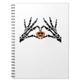 Spooky Heart Hands Classic Notizblock (Vorderseite)