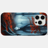 Spooky Herbstwald mit Gespenst Case-Mate iPhone Hülle (Rückseite (Horizontal))