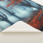Spooky Herbstwald mit Gespenst Sherpadecke (3/4)