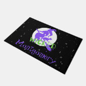 Spooky Hexe Fußmatte (Schrägansicht)