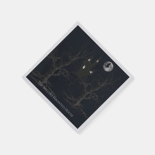 Spooky Hexen Forest Serviette (Ecke)