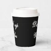 Spooky Hexen Halloween Papiertasse Pappbecher (Links)