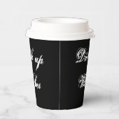 Spooky Hexen Halloween Papiertasse Pappbecher (Rechts)