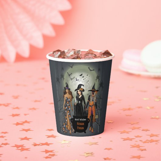 Spooky Hexen Halloween-Party Pappbecher (Insitu)