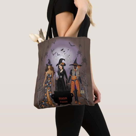 Spooky Hexen Halloween-Party Tasche (Von Nahem)