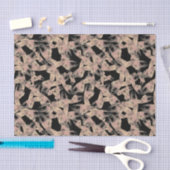 Spooky Hexenhandschuh Halloween-Gewebe Seidenpapier (Handwerk)