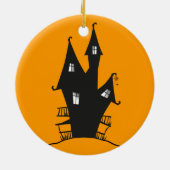 Spooky-Hexenmeisterschaft Keramikornament (Hinten)