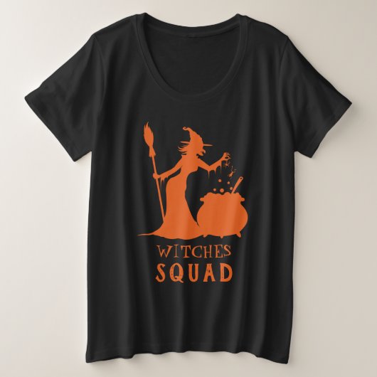 Spooky Hexenschaum-Frosch-Halloween-Party Große Größe T-Shirt (Design vorne)