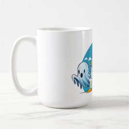 spooky house and ghost kaffeetasse