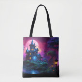 Spooky House auf Halloween Hill Tasche (Vorderseite)