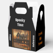 Spooky House Pumpkin Halloween Collection Geschenkschachtel (Geöffnet)