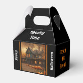 Spooky House Pumpkin Halloween Collection Geschenkschachtel (Vorderseite)