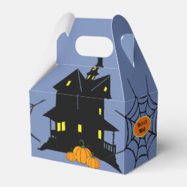 Spooky House und Spider Web Geschenkschachtel