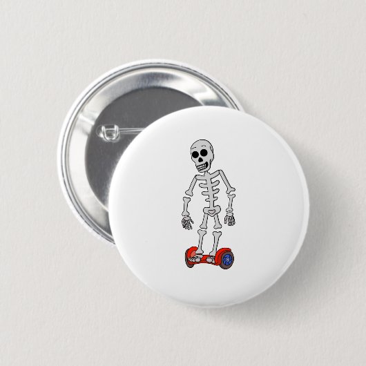 Spooky Hover Bones Button (Vorne & Hinten)