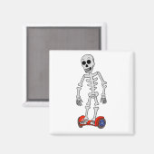 Spooky Hover Bones Magnet (Vorderseite/Rückseite)