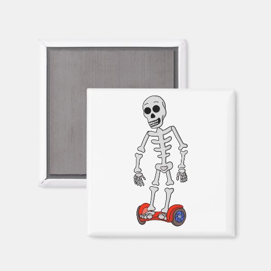 Spooky Hover Bones Magnet (Vorderseite/Rückseite)