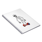 Spooky Hover Bones Notizblock (Rechte Seite)