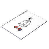 Spooky Hover Bones Notizblock (Linke Seite)